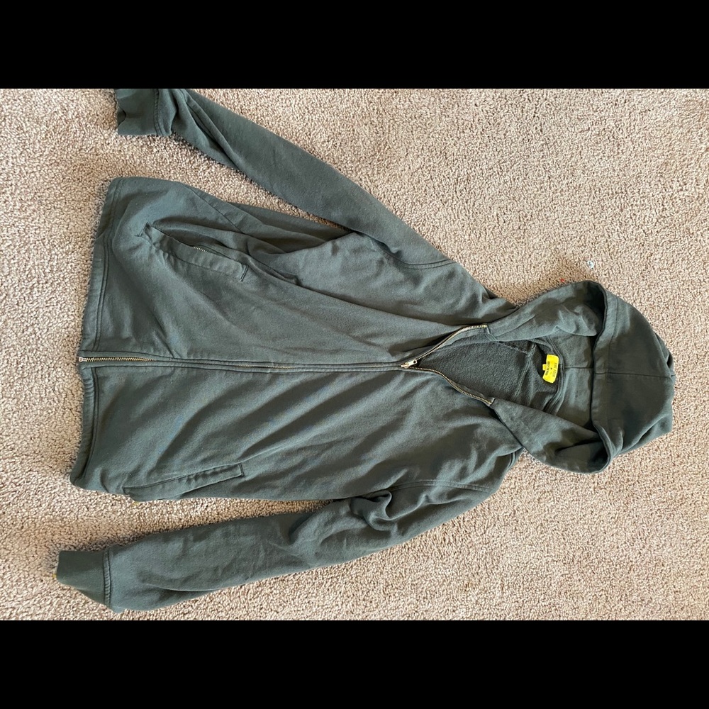 FiveFour Elongated Green Hoodie